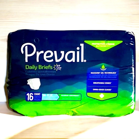 Prevail Incontinence Adult Diapers Pull-up Briefs 16 Count Small New - Picture 1 of 12